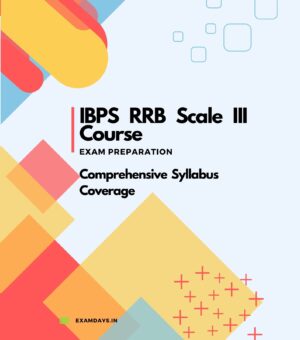 IBPS RRB Scale III Course